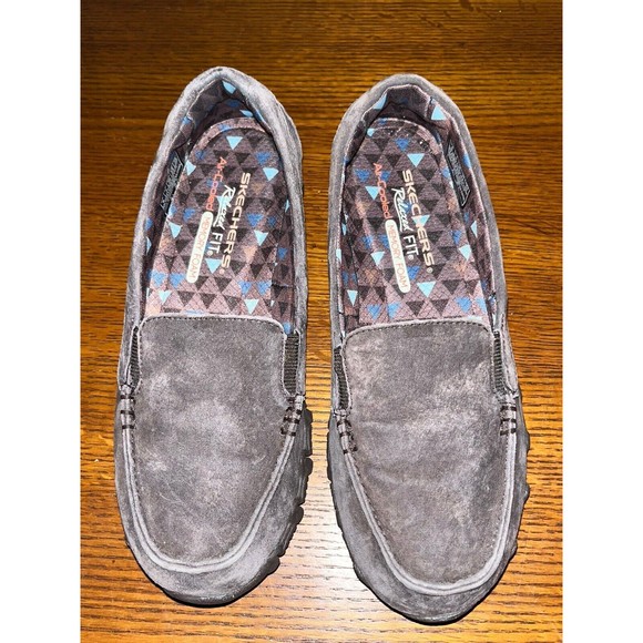 Skechers Women's Sz 6 Relaxed Fit Air Cooled Brown Slip On Memory Foam Shoes - Picture 6 of 9